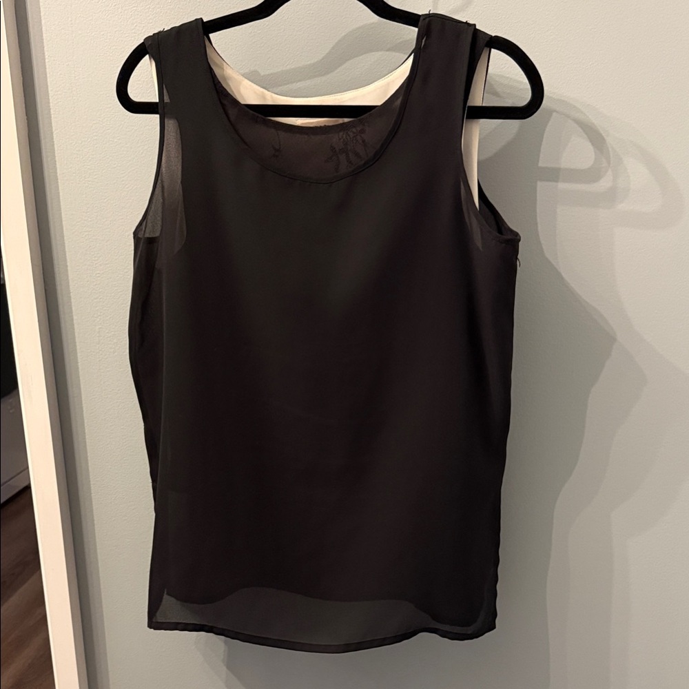 Elegant Black Sleeveless Top